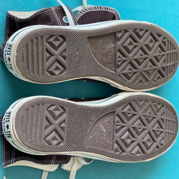 Converse Platform High Top Brown size 6.5M/8.5W - Picture 3 of 3